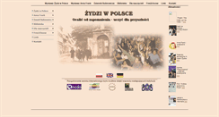 Desktop Screenshot of jwww.zydziwpolsce.edu.pl